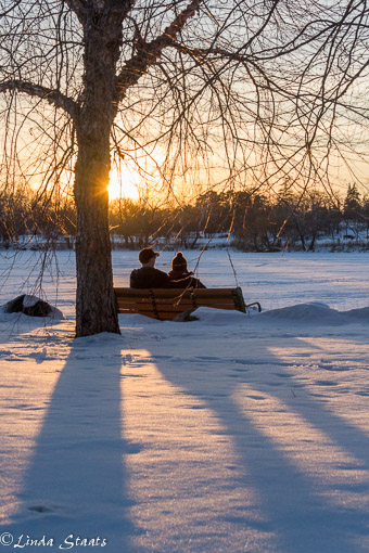 Watching the sunset at Como_Staats