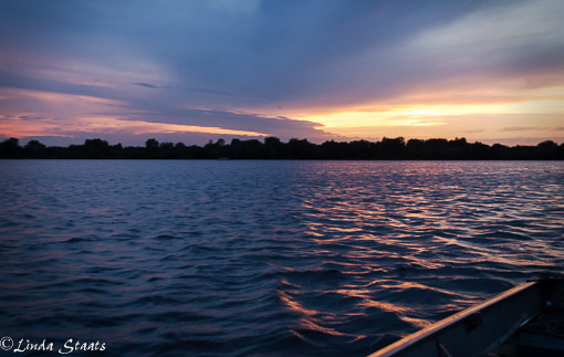 Sunset over Peltier Lake_Staats
