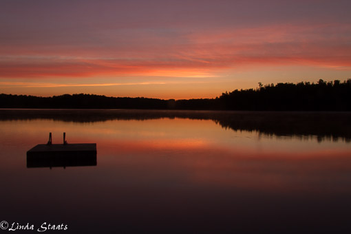 Dawn over Jack the Horse Lake_Staats