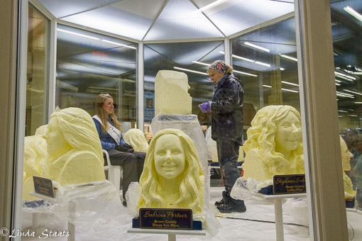 Dairy princess in butter 13938_Staats